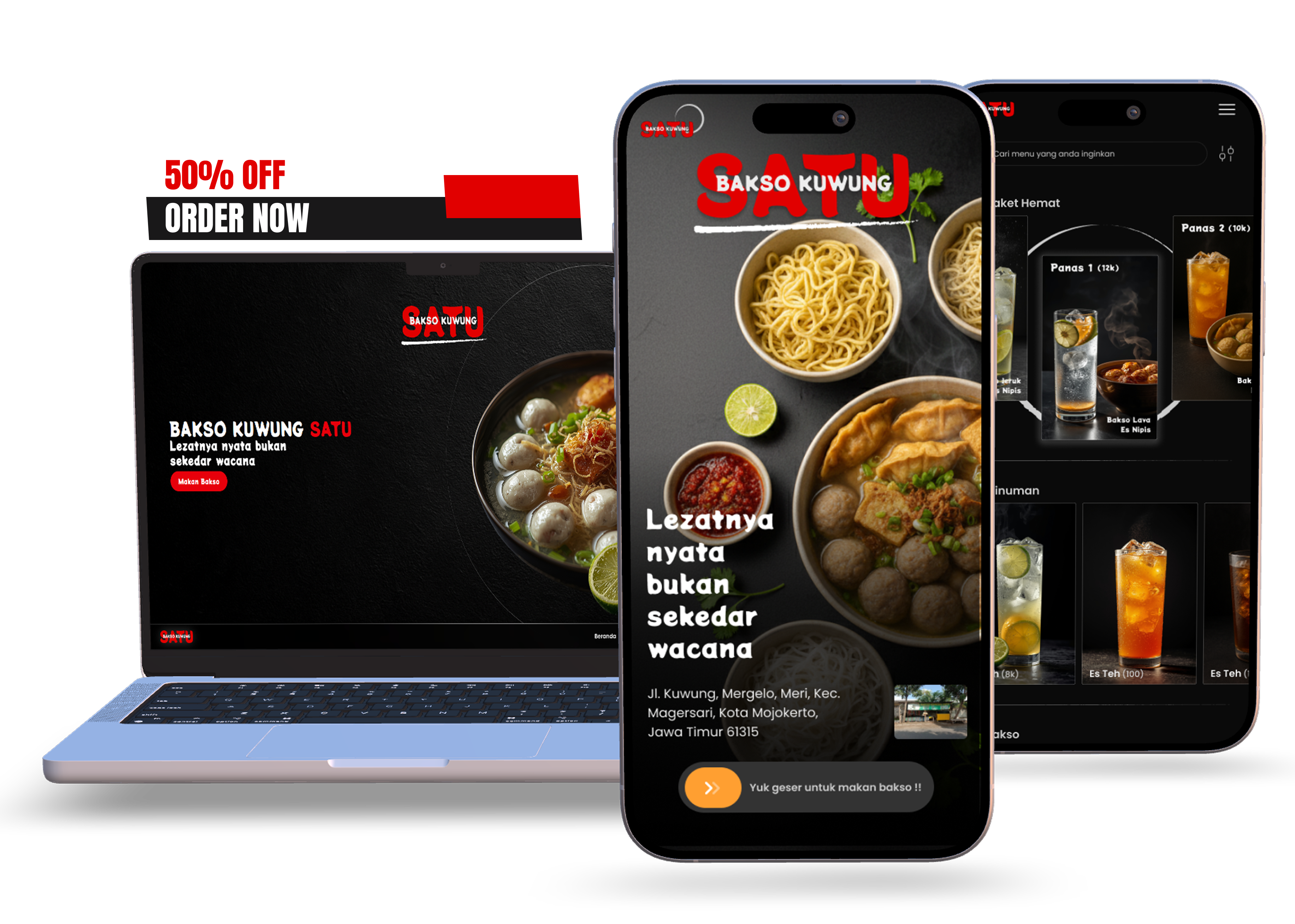 Website Toko Makanan